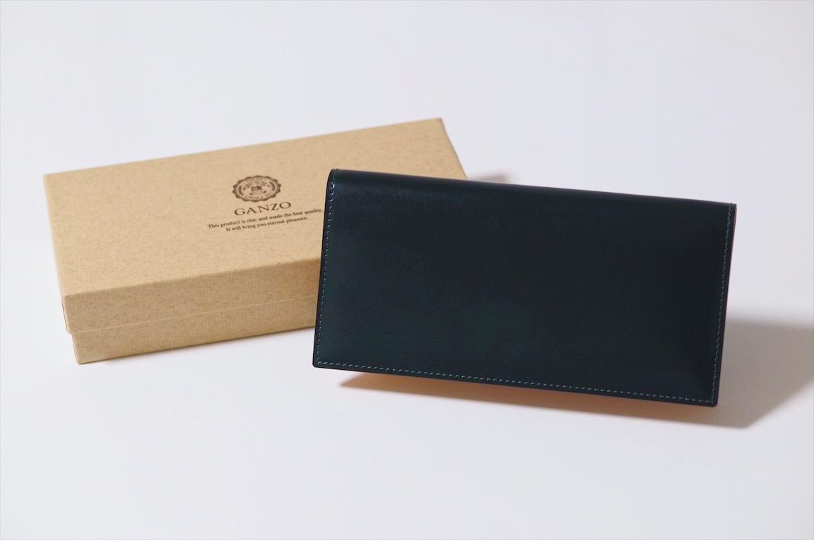 GANZO（ガンゾ）の最高級コードバンを使った長財布。触れるたびに幸せ